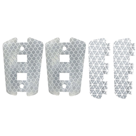 4Pcs/set High Reflective Bicycles Wheel Reflectors Bicycles Reflectors Suitable for Mountain Road Bike Safety Warning
