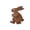 rabbit, variant on Handmade Walking Wooden Animals, Wooden Walking Animal Figures with Ramp, Educational Rabbit Elephant & Turtle Statue Ornaments, Mechanical Balance Walking Sculpture, Fun Science Gift (Turtle)