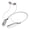 Silver, variant on St-k168 Wireless Bluetooth Headphone Earplug Sports Running Headset With Mike Suitable For Iphone Xiaomi Mobile Phone D01 - Earphones & Headphones