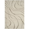 thumbnail image 4 of SAFAVIEH Florida Tamzen Abstract Shag Area Rug, Cream/Beige, 11' x 11' Round, 4 of 4