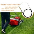 thumbnail image 2 of KCAHPAN Universal Drive Cable Suitable With 20+ Models Of 22Inch Front Wheel Drive Self Propelled Lawn Mowers 2002~2009, 2 of 8