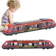 thumbnail image 1 of Tren de Juguete Educato para Niños, Modelo de Simulación Fundido A Presión Con Motor de Alta Velocidad, Modelo de Tren Bala para Niños, 1 of 7