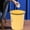 Yellow, variant on Portable Hollow Plastic Trash Can - (22.519.514.5cm) Lidless Round Waste Basket for Living Room, Bedroom, Office & Kitchen,Yellow
