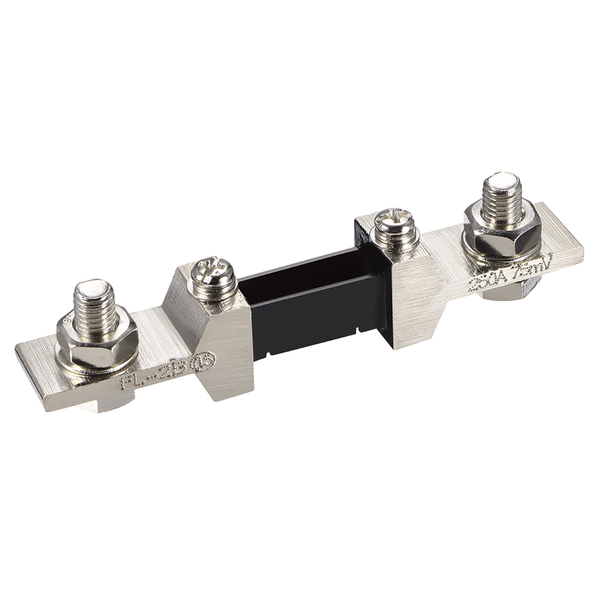 Zoezyi External Shunt Resistor Shunt Resistor 250A 75mV for DC Current Ammeter Analog Panel Meter External FL-2 Shunt Resistance Divider Zoezyi External Shunt Resistor Shunt Resistor 250A 75mV for DC Current Ammeter Analog Panel Meter External FL-2 Shunt Resistance Divider