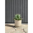 thumbnail image 4 of Veradek Mason Series Kona 10" Plastic-Stone Planter Tray 2-Pack Sand, 4 of 8