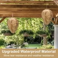 thumbnail image 7 of XIBUFE 6 Pack Waterproof Wasp Nest Outdoor,Hanging Fake Hornets Nest,Backyard Fake Bee Hive,8.3 Inches Diameter 11.5 Inches Height,Yellow Jackets，Daily Use, 7 of 7