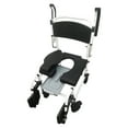 thumbnail image 6 of Techtongda Foldable Toilet Chair Shower Chair Wheelchair Height Adjustable Aluminum for Elderly and Patients, 6 of 16