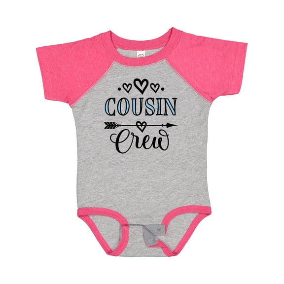 Inktastic Cousin Crew Girls Baby Bodysuit