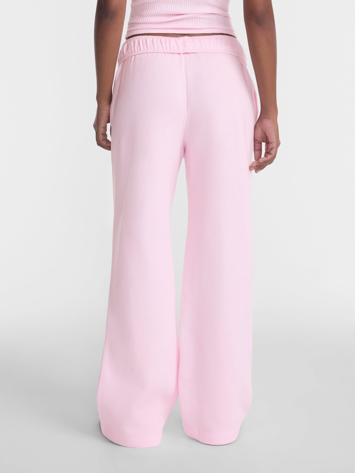 No Boundaries Wide Leg Fleece Pants, 28", 30", 32" Inseams, Women's & Women's Plus XXS-4X