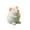 Hamster, variant on Limei Mini Cute Small Hamster Rabbit Chicken Mouse Rabbit Snail Squirrel Animal Model, Animal Statues Ornaments for Home Decoration Micro Landscape