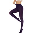 thumbnail image 1 of HSHDLDF Women's Tights 80D Semi Opaque Soft Solid Color Footed Pantyhose, 1 of 6