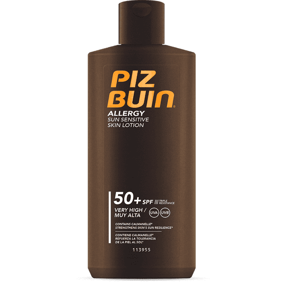 Piz Buin Allergy Sun Sensitive Skin Lotion Spf 50 , 200 ml.