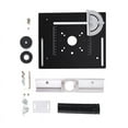 thumbnail image 5 of Multifunctional Aluminium Router Table Insert Plate Woodworking Wood Router Flip Plate for Working Benche Router Plate, 5 of 7