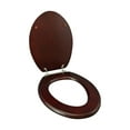thumbnail image 5 of Renovators Supply Wooden Toilet Seat Elongated Toilet Seats for Standard Toilets, Cherry Finish Wooden Toilet Seat Pack of 2, 5 of 9