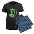 thumbnail image 5 of CafePress - Hilarious St Patricks Day Women's Dark Pajamas - Women's Short Sleeve Print T-Shirt and Pants Dark Cotton Pajama Set, 5 of 7