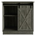 thumbnail image 6 of Castle Place Vintage Sideboard Buffet Cabinet, Dark Grey, 6 of 8