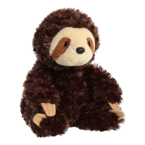Aurora - Medium Brown Tubbie Wubbies - 12" Sloth - Snuggly Stuffed Animal