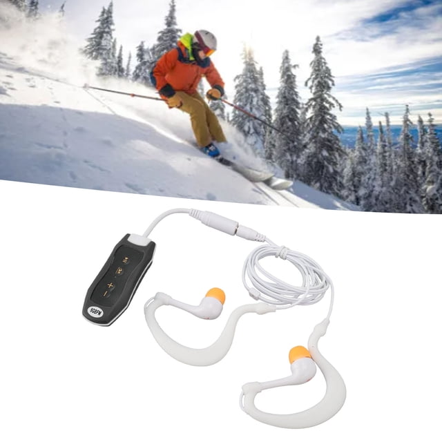 Reproductor de mp3 a Prueba de Agua Para Nadar, Reproductor de Música A Prueba de Agua IPX8 Conuriculares A Prueba de Agua, Recargable, Para Nadar, Bucear y correr
