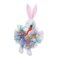 thumbnail image 1 of Corona de Puerta Delantera de de Pascua, Corona Artificial, Decoración de Pascua, Guirnalda Decorativa Bonita de Conejo de Pascua para Ventan Azul, 1 of 7