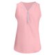 thumbnail image 3 of ICHUANYI Clearance Women's Summer Shirts Zip Casual Tunic V-Neck Rollable Blouse Tops T-Shirt(Pink, XL) ICHUANYI WER2023080706911, 3 of 6