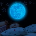 thumbnail image 5 of Pegatinas luminosas Pegatinas de pared luminosas Calcomanías de pared Niños Luna Estrellas Brillan en la oscuridad Pegatina de pared Bebé Niño Niña Habitaciones para niños Decoración de techo TUNC Sencillez, 5 of 5