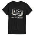 thumbnail image 3 of Instant Message - Smoky Mountains TN - Men's Short Sleeve Graphic T-Shirt, 3 of 6