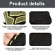 thumbnail image 3 of Hukapapa Guantes de ciclismo de medio dedo transpirables para hombres y mujeres Guantes de ciclismo antideslizantes con tapete de silicona líquida que absorbe los golpes, negro, S,, 3 of 5