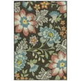 thumbnail image 2 of (4 pack) Mainstays Farmhouse Oversized Floral Gray Multicolor Indoor Accent Rug, 2'6"x3'10", 2 of 10
