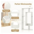 thumbnail image 2 of Yunken 7-Cube Geometric Bookshelf, Modern Decorative Open Bookcase for Living Room, Office, Asymmetric Freestanding Storage Shelf & Display Unit, 2 of 9