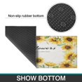 thumbnail image 7 of Kitchen Rugs and Mats Non Skid Washable Sunflower Pattern Kitchen Mat and Rug Set,Floor Cushion Waterproof Rug,Rubber Backed Area Rugs for Kitchen Laundry, 7 of 7