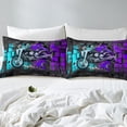 thumbnail image 7 of Erosebridal Motorcycle Motorbike Sheet Set Twin,Extreme Sports Bedding Sets Twin Size,Plaid Buffalo Twin Sheet Sets,Super Cozy Teens Bedroom Decor,3pcs, 7 of 7
