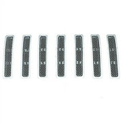 Paramount Restyling 42-0523 Full Replacement Packaged Grille with Chrome Stainless Steel 2.0 mm Wire Mesh Fits select: 1997-2003 JEEP WRANGLER / TJ, 2004-2006 JEEP WRANGLER / TJ X