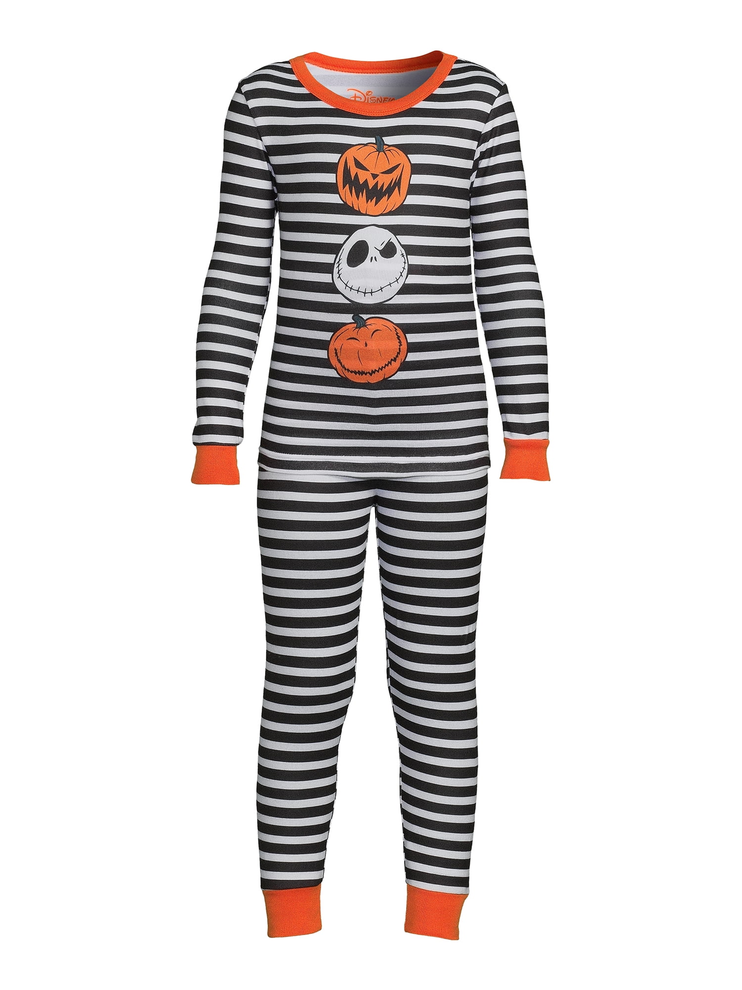 Disney Girls Halloween Nightmare Before Christmas Sleepwear Set, 2-Piece, Sizes 4-10