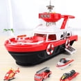 thumbnail image 3 of Enfants Jouets Simulation Piste Inertie Bateau Musique Piste Crash - Résistant Musique Jouet Bateau Modèle, 3 of 9