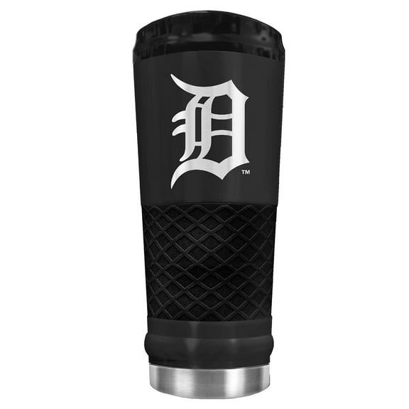 Black Detroit Tigers Stealth Matte 24oz Tumbler