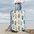 thumbnail image 3 of Lsque Cartoon Poodle Dog Printed Luggage Cover, Travel Luggage Protector,Scratch and Dirt Resistant, Fits 18-32 Inch Luggage -, 3 of 9
