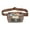 Brown, variant on Biplut Clear Fanny Pack Belt Bag Large Capacity Water-Resistant Zipper Closure Stadium Approved Transparent Waist Bag (Brown)