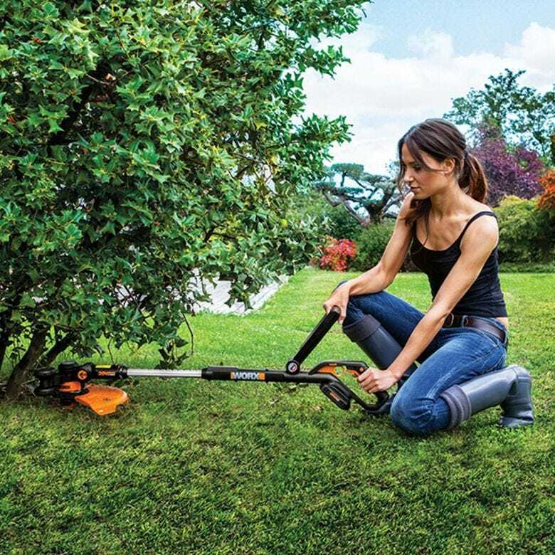 Worx WG163.8 20-Volt Cordless String Grass Trimmer / Edger, 12-In. - Quantity 1 - image 4 of 6