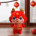 thumbnail image 6 of Colcolo 2024 Chinese Dragon Plush Toy Spring Festival Ornaments Plush Animal Dragon A, 6 of 8