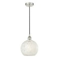 thumbnail image 4 of Innovations Lighting - White Mouchette - 1 Light Cord Hung Mini Pendant In, 4 of 7