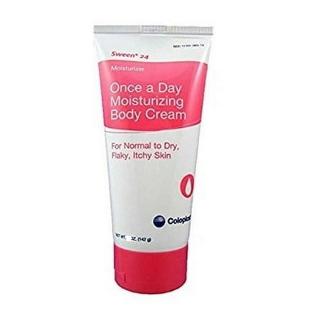 Sween 24 Hand and Body Moisturizer 9 oz. Tube Unscented Cream CHG Compatible, 7095 - EACH