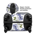 thumbnail image 2 of Fotbe Blue Flax Flowers Funda Protectora para Equipaje, Antirrayones y Resistente a la Suciedad, Compatible con Maletas de 18 a 32 Pulgadas-X-Large, 2 of 7
