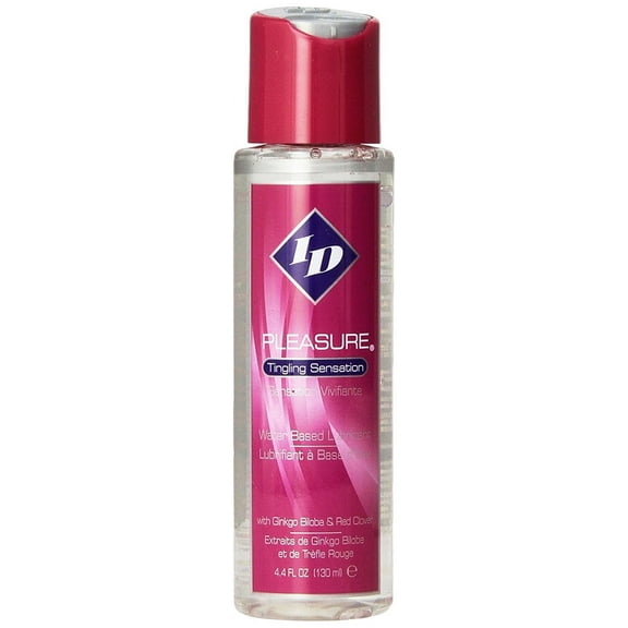ID Pleasure 4 FL OZ Water Based Personal Lubricant, Increased stimulation in a water-based lube By ID Lubricants