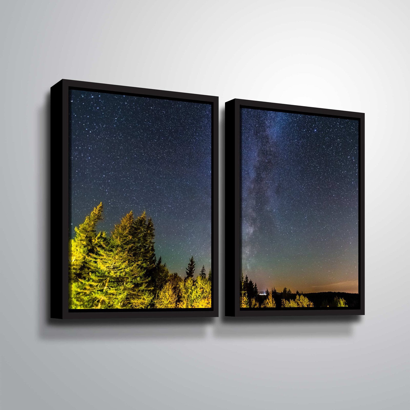 Milky Way In Maine Horizontal