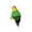 B, variant on YIJIA 5 Styles Sun Conure Parrot Embroidery Iron On Patches 1.18x1.57 Inch Polyester Bird Applique Stickers Sewable Decorative Fabric Patches For Caps Cushions Clothing DIY Craft
