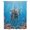 Gray, variant on Funny Diving Giraffe Sheer Curtains 54 Inches Long, Ocean Coastal Coral Fish Marine Life Light Filering Curtains, Breathable Simi Curtain Privacy Drapes for Kitchen Bathroom Small Window Treatment