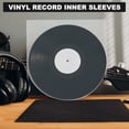 thumbnail image 4 of Uxcell 12"x12" Vinyl Record Inner Sleeves, 25 Pcs 3 Mil Anti-Static Clear Plastic Record Covers Round Durable Disc Sleeves for LP Albums Storage Collection Protection, 4 of 6