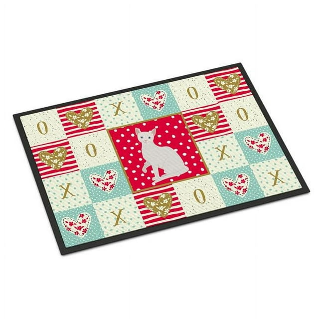 Carolines Treasures CK5739JMAT Tapis d'Intérieur Ou d'Extérieur 24 x 36 Po Mau Chat Arabe