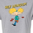 thumbnail image 3 of Hey Arnold! - Cool Arnold - Juniors Cropped Cotton Blend T-Shirt, 3 of 5