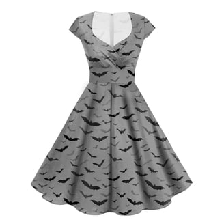 TTUHYWXI Halloween Dress for Women Punk Vintage Dress Party Hem DressStrapless Gothic Cocktail Dresses (Watermelon Red, L) - Walmart.com TTUHYWXI Halloween Dress for Women Punk Vintage Dress Party Hem DressStrapless Gothic Cocktail Dresses (Watermelon Red, L) - Walmart.com